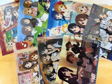 케이온! 클리어 파일 9장 & 책받침 4장 세트