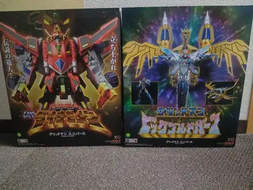 THE 합체 초룡왕 합체 초인 로우그 카이젤 그리드맨 세트