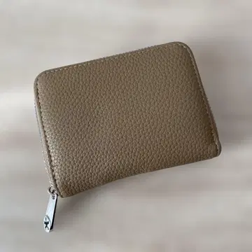 브라운 가죽 코인 케이스