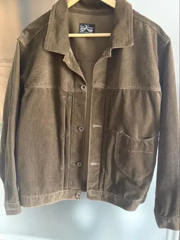 Dress Hippy 코듀로이 자켓 XL 브라운