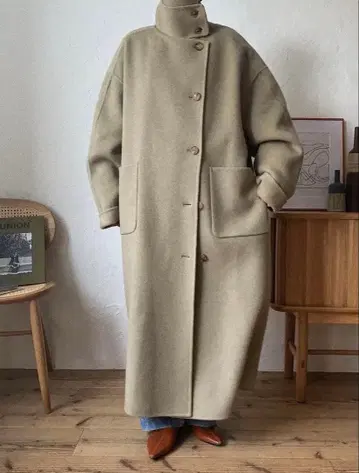 [ nokcha ] HAND MADE 4way over long coat