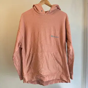 Champion x monkey time 후드티 살몬 핑크