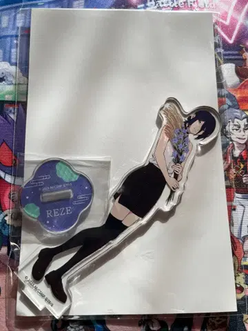 극장판 체인소 맨 마네키네코 레제 아크릴 스탠드 미개봉 새상품