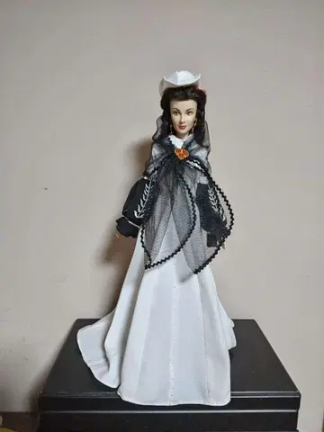 프랭클린 민트풍 함께 사라진 스칼렛 오하라 아웃핏