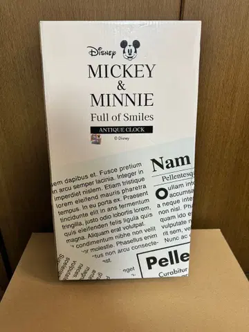 Disney 미키 & 미니 앤티크 시계