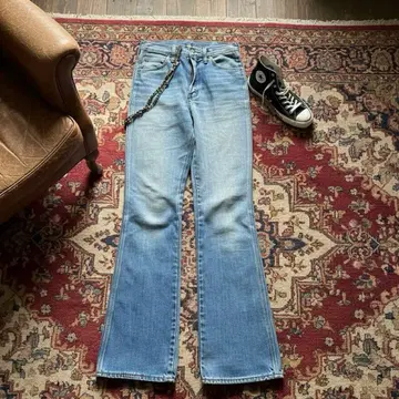 70s~80s 랭글러 '127MW' 플레어컷 데님 팬츠