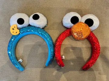 유니버셜 머리띠 쿠키 엘모 2개 세트