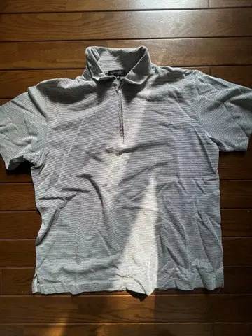 allegri 그레이 집업 피케 셔츠 48