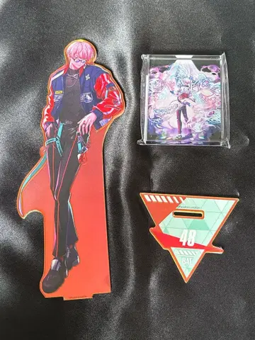 파라라이 여름준 / 오로라 아크릴 스탠드, 환영 아크릴 블록