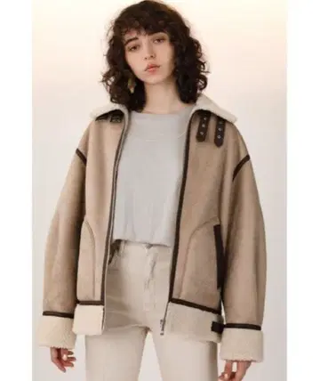 SLY 무스탕 자켓 아우터