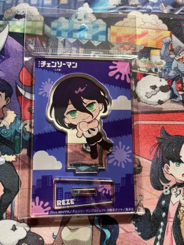 오코치! 아크릴 스탠드 레제 체인소 맨 플라자