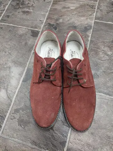 Hawkins 적갈색 스웨이드 캐주얼 슈즈