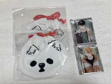 기븐 아니카페 애니메이트 카페 털 복조리 아크릴 카드 아키히코 하루키