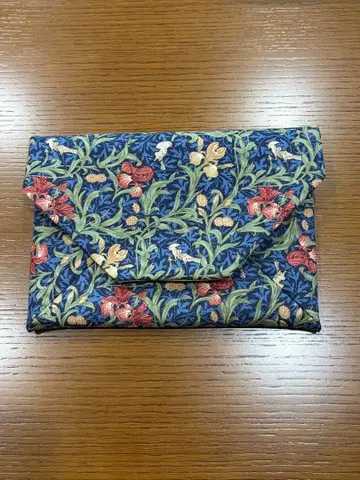 핸드메이드 스키야부쿠로 윌리엄 모리스 아이리스 일본 의류용 가방