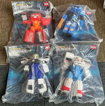 특장합체 로보 조브레이버 GiGO 한정판 소프트 비닐 피규어 4종