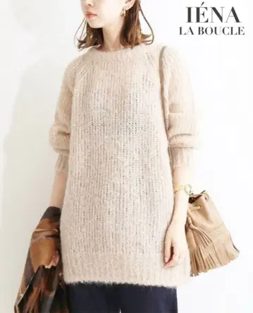 IENA LA BOUCLE TRAPPER 니트 풀오버