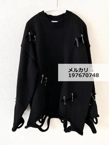 VOLCAN&APHRODITE 볼칸앤아프로다이티 핀 니트