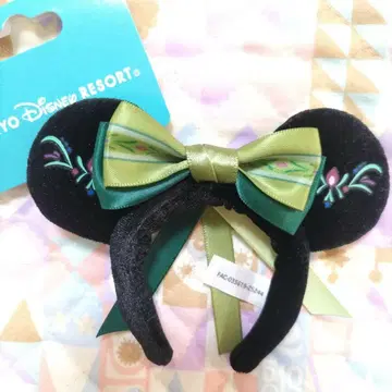 디즈니 키체인 미니 머리띠 겨울왕국 안나