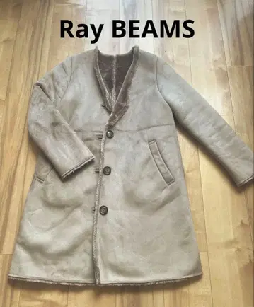 Ray BEAMS 무스탕 코트