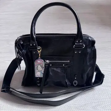 하자품 초특가 JEANASIS 앤티크 가죽 보스턴 백