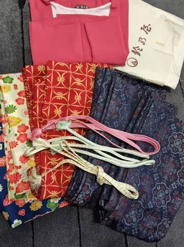 앤티크 세미 앤티크 기모노 유카타 겉옷 미치유키 코트 묶음 판매