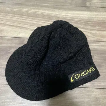 완판템 하야부사 오니가케 FOURON(포온) 니트 캡 블랙