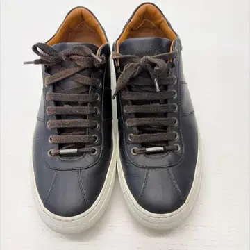 JIMMY CHOO 블랙 가죽 스니커즈