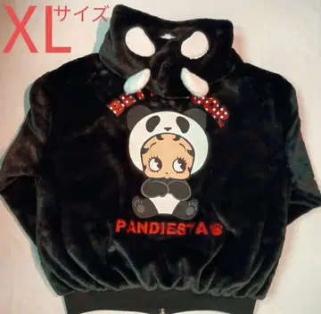 [ [ 미사용 새상품 ] ] 팬디에스타 x 베티 콜라보 퍼 후드티