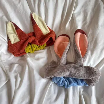 디즈니 헤어밴드 주토피아 주디 닉