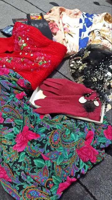 앤티크 세미앤티크 쇼와 레트로 빈티지 여성용 세트