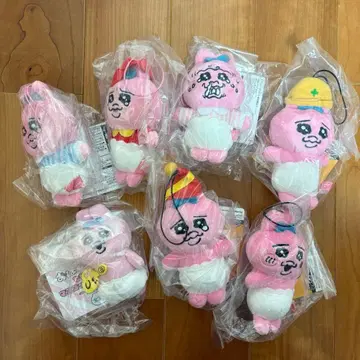 빤쮸토끼 마스코트 7종 세트