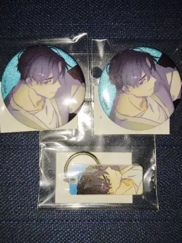 밀그램 복권 메이트 카즈이 캔뱃지 키링