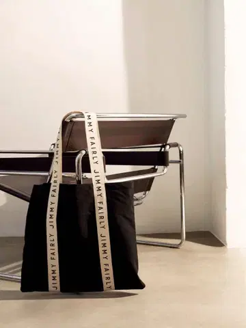 JIMMY FAIRLY 블랙 토트백