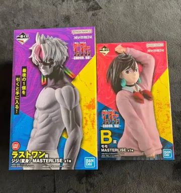 제일복권 단다단 B상 모모 라스트원상 지지 피규어 2종 세트