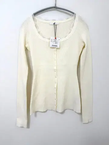 새상품 SLY LACE DOCKING FRONT BUTTON 상의