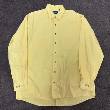 90s LANDS'END 코튼 긴팔 셔츠 usa 제조