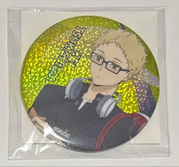 하이큐 츠키시마 케이 홀로그램 캔뱃지 GIGO 한정판