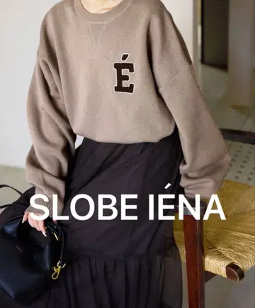 SLOBE IENA 사가 자수 맨투맨 라이크