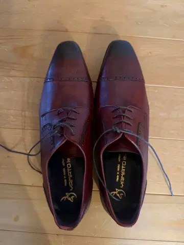 버건디 가죽 비즈니스 슈즈 일본제