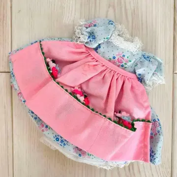 네오 브라이스 아웃핏 옷 갈아입기 의류 핑크 에이프런 3종 세트