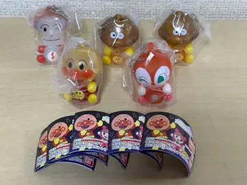 호빵맨 피규어 스위치 라이트 마스코트 4 미개봉 4종 5체