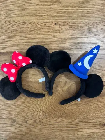 [새상품급] 도쿄 디즈니 리조트 미키 미니 머리띠 페어