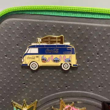 코카콜라 병 모양 스티치 핀 배지 LE50