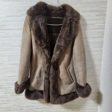 STELLA 스텔라 리얼 무스탕 퍼 자켓 스페인산