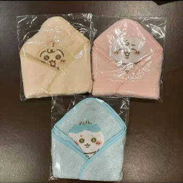 치이카와 Baby 아기 싸개 핸드 타월 3개 세트