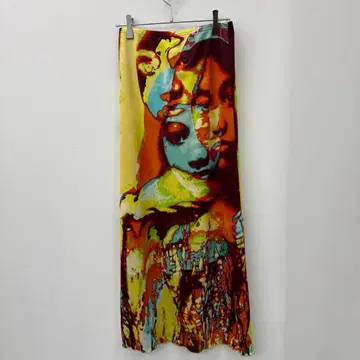 Jean Paul GAULTIER FEMME 사이키 페이스 스커트