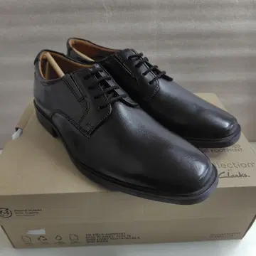 Clarks 남성용 경량 통기성 천연 가죽 비즈니스 슈즈