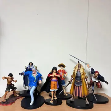 원피스 루피 샹크스 시키 거프 아오키지 피규어 세트 묶음 판매