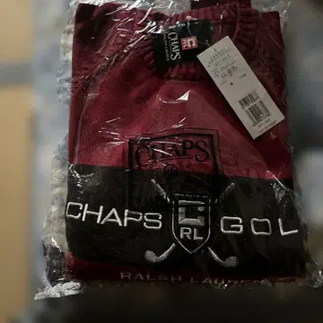 CHAPS 보르도 니트 스웨터 M 사이즈