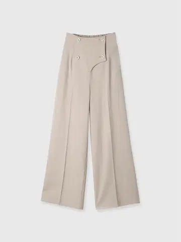 [새상품급] anuans 스프링 울 와이드 팬츠 BEIGE M